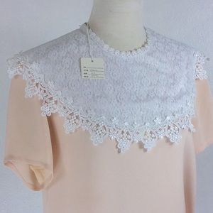 Vintage Handmade Cottagecore Detachable Collar